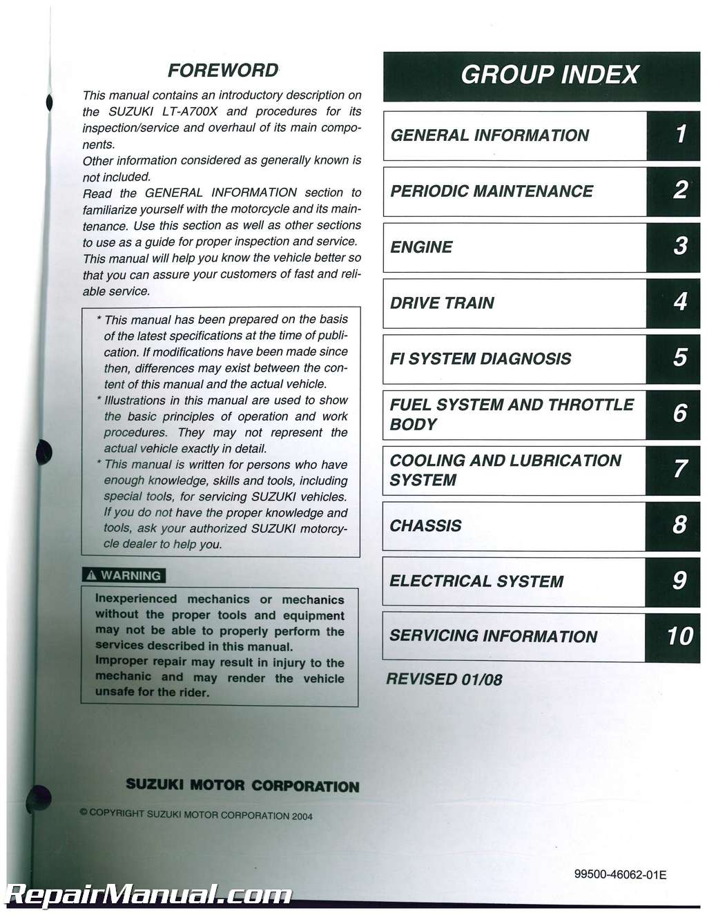 2006 suzuki lt f160 manual