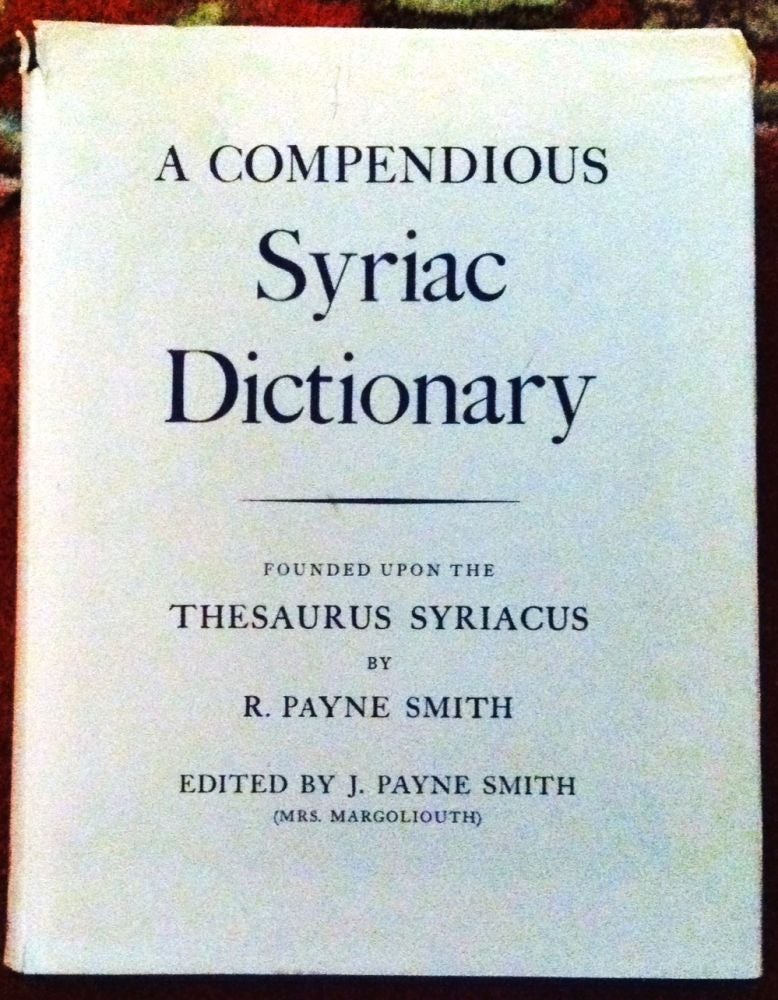 compendious aramaic dictionary