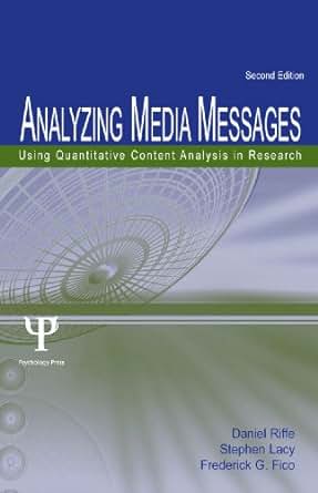 analyzing media messages using quantitative content analysis in research pdf