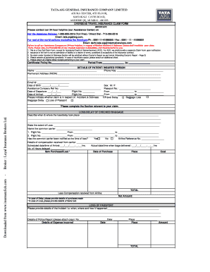 aig claim form pdf