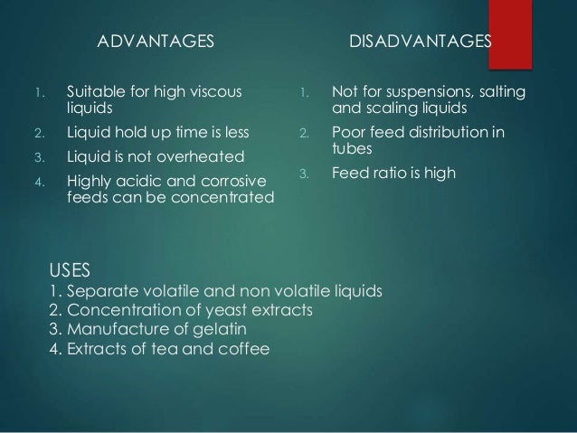 advantage and disadvantage application form