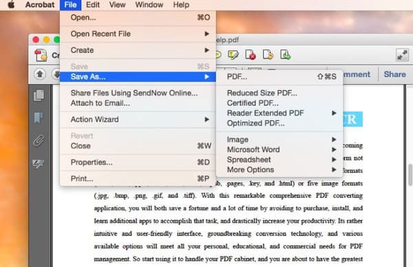 convert pdf to jpg adobe reader xi
