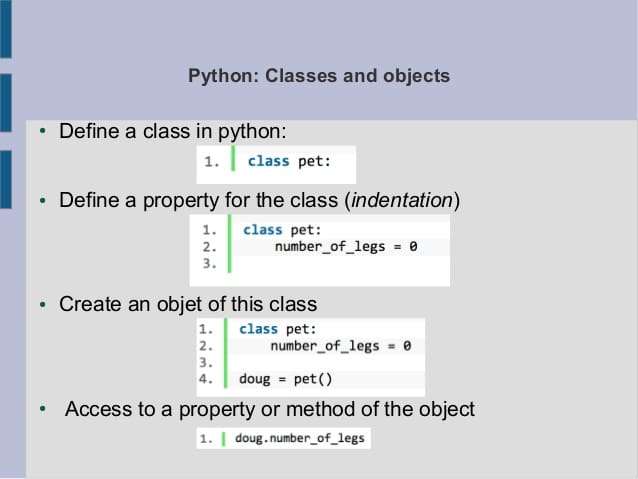 How To Define An Object In Python