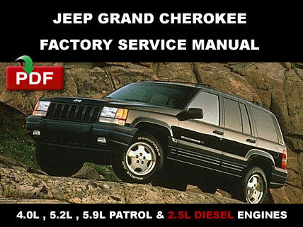 1998 jeep grand cherokee factory service manual pdf