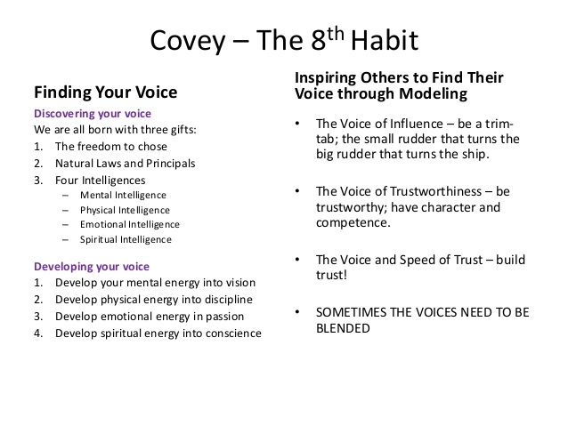 8th habit stephen covey pdf download